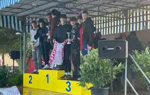 Championnats de Normandie DE CROSS A VALOGNES : les cadets 2ème par équipes