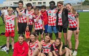 8 juin 2025 - CHAMPIONNATS DE LA MANCHE BENJAMINS MINIMES - CHERBOURG