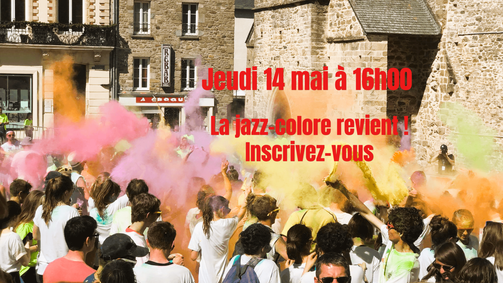 JAZZ-COLORE le 14 mai à 16h00