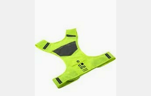 Gilet-chasuble fluorescent JAUNE