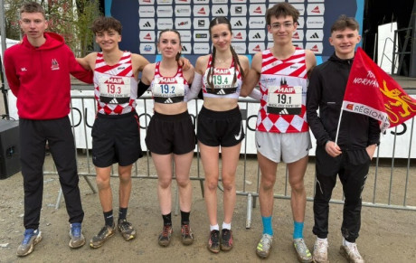 7-8 mars 2026 - France de cross : le relai U20 14ème !